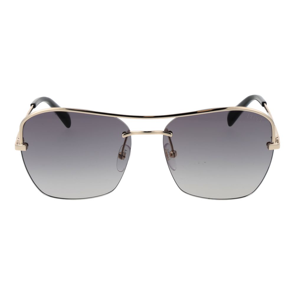 Emilio Pucci Gold Metal Sunglasses