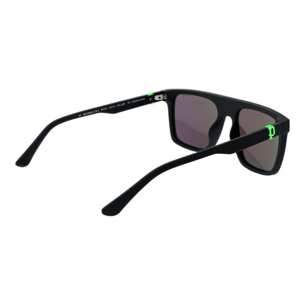 Police Black Plastic Sunglasses