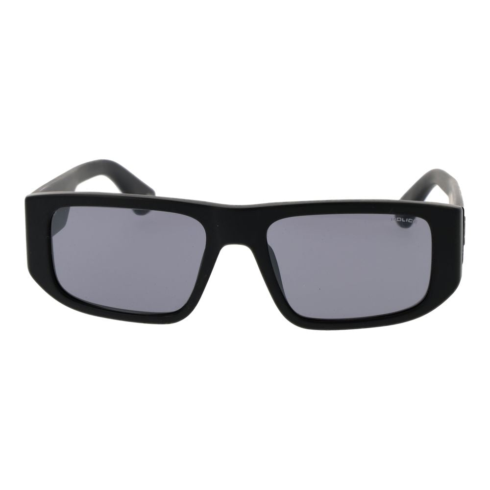 Police Black Cellulose Acetate Sunglasses