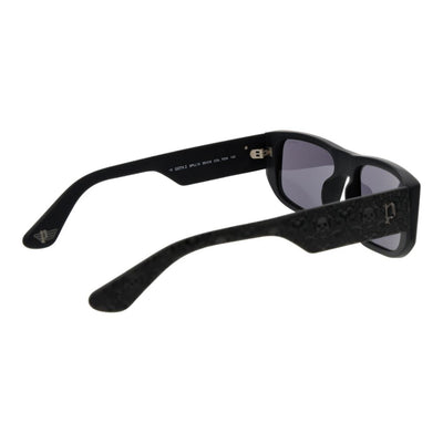 Police Black Cellulose Acetate Sunglasses