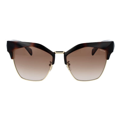 Police Brown Plastic Sunglasses