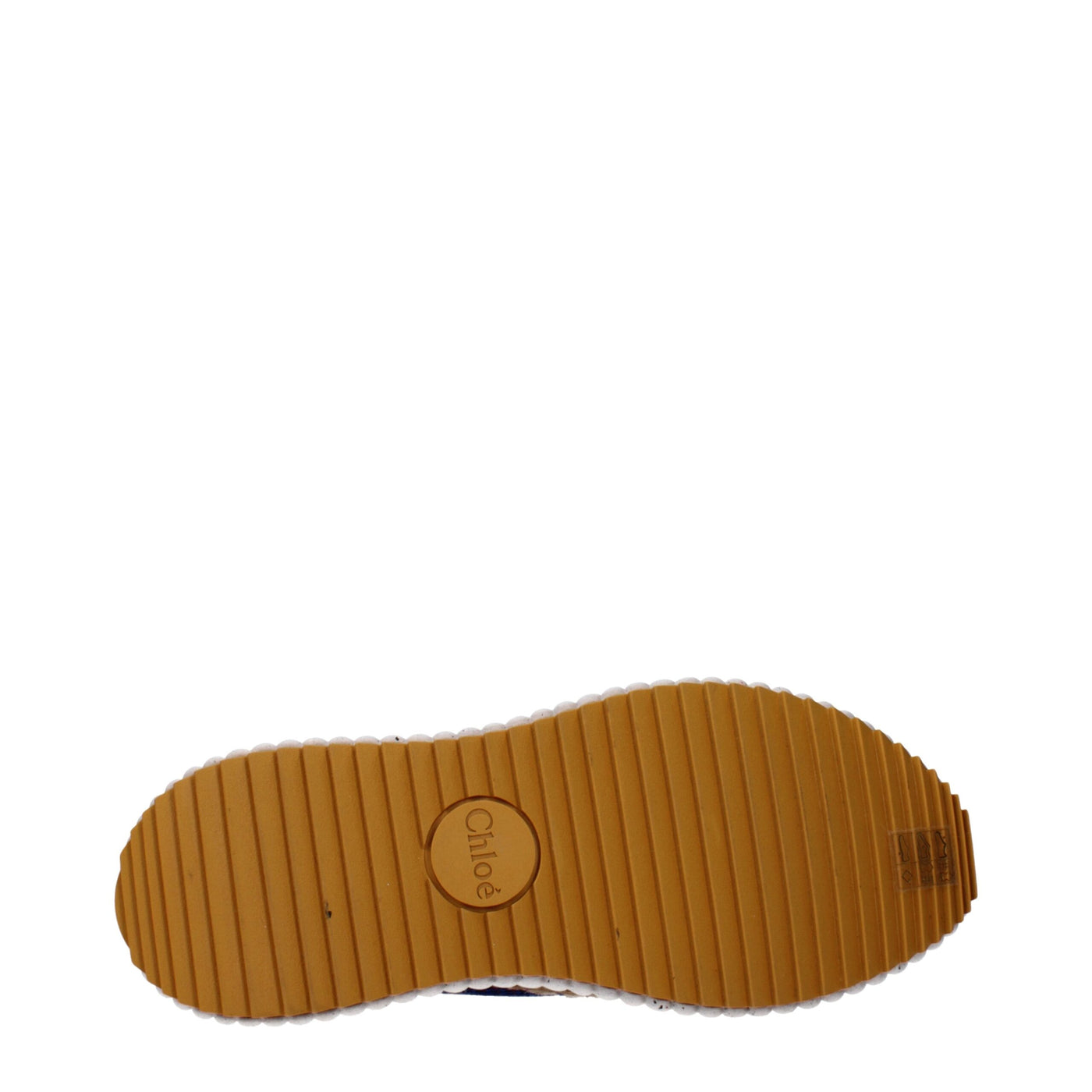 Chloé Blue Fabric Chunky Sneakers