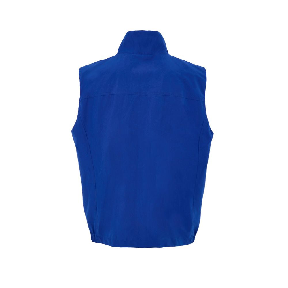 Paul & Shark Blue Polyester Sleveless Jacket - BrandFit 88