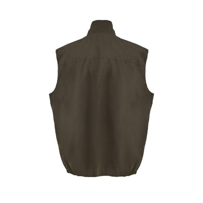 Paul & Shark Green Polyester Sleveless Jacket