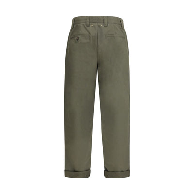 Golden Goose Green Cotton Chino Pants