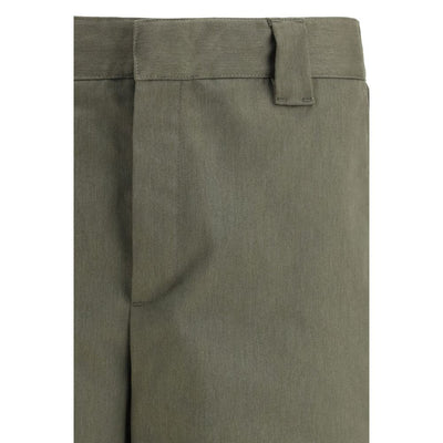 Golden Goose Green Cotton Chino Pants