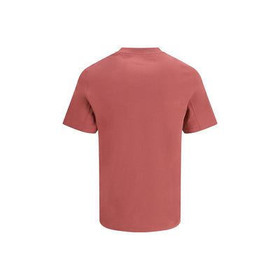 Brunello Cucinelli Red Cotton Long Sleeve T-Shirt
