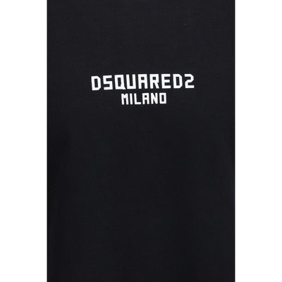 Dsquared² Black Cotton T-Shirt