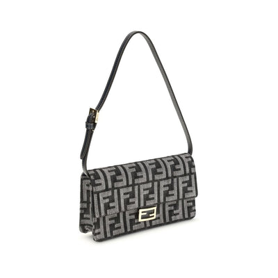 Fendi Blue Cotton Wallet