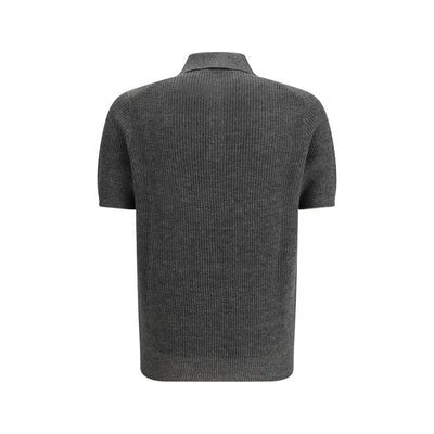 Brunello Cucinelli Gray Cotton Sweatshirt