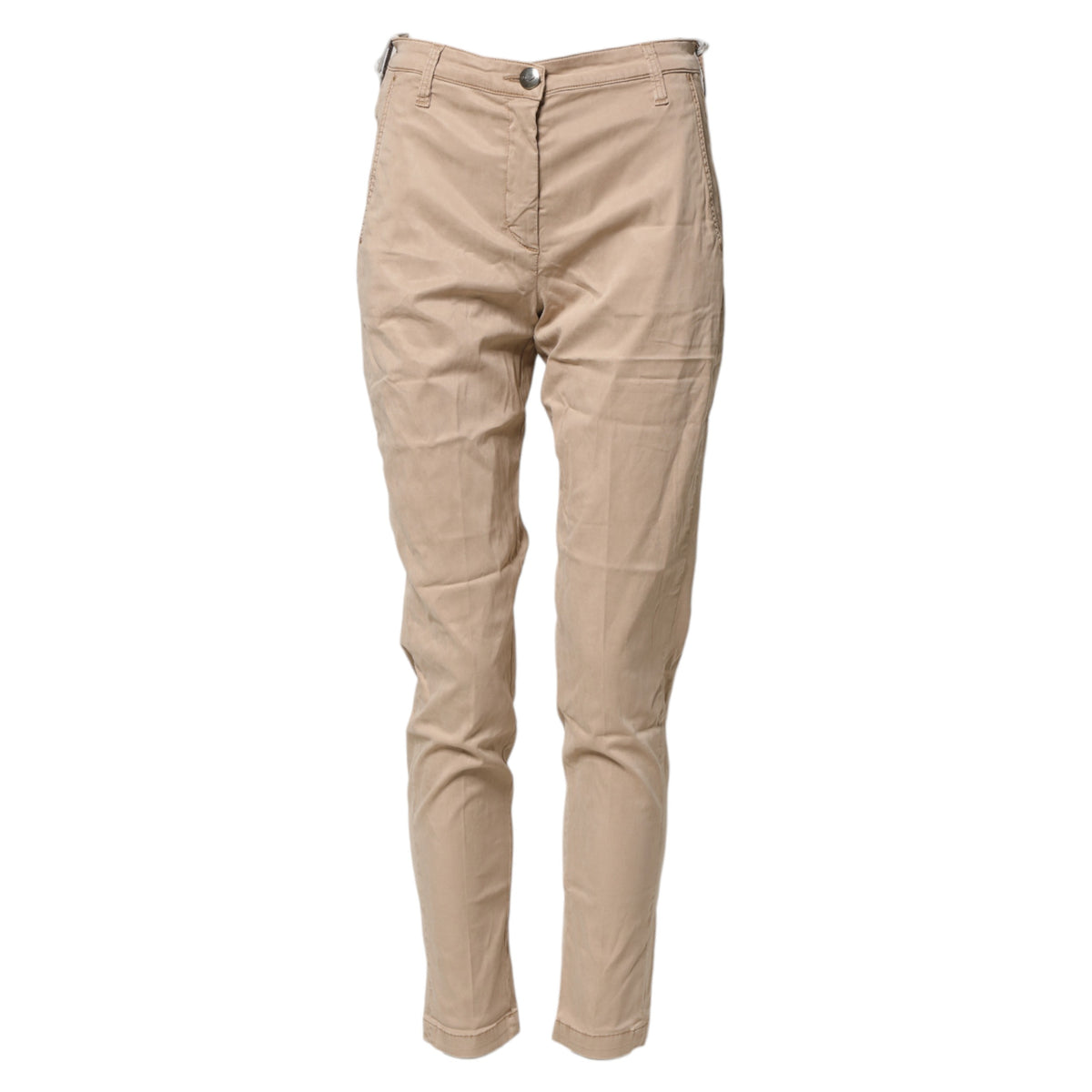 Jacob Cohen Beige Lyocell Skinny High Waist Chino Casual Pants - BrandFit 88