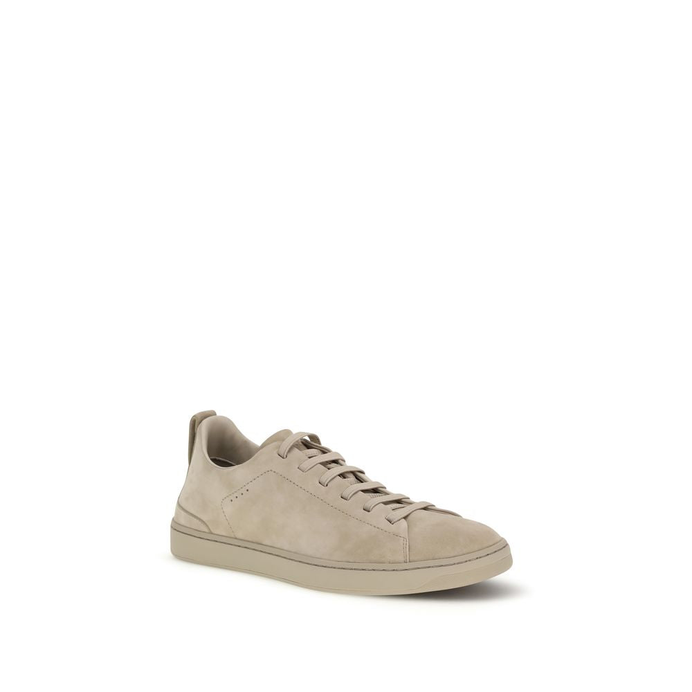Church's Gray Calf Leather Bos Taurus Low Top Sneakers - BrandFit 88