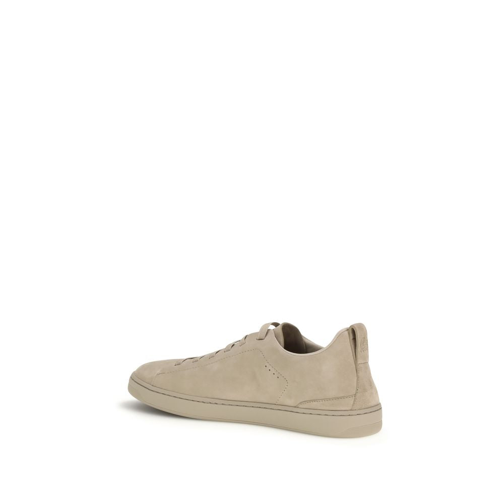 Church's Gray Calf Leather Bos Taurus Low Top Sneakers - BrandFit 88