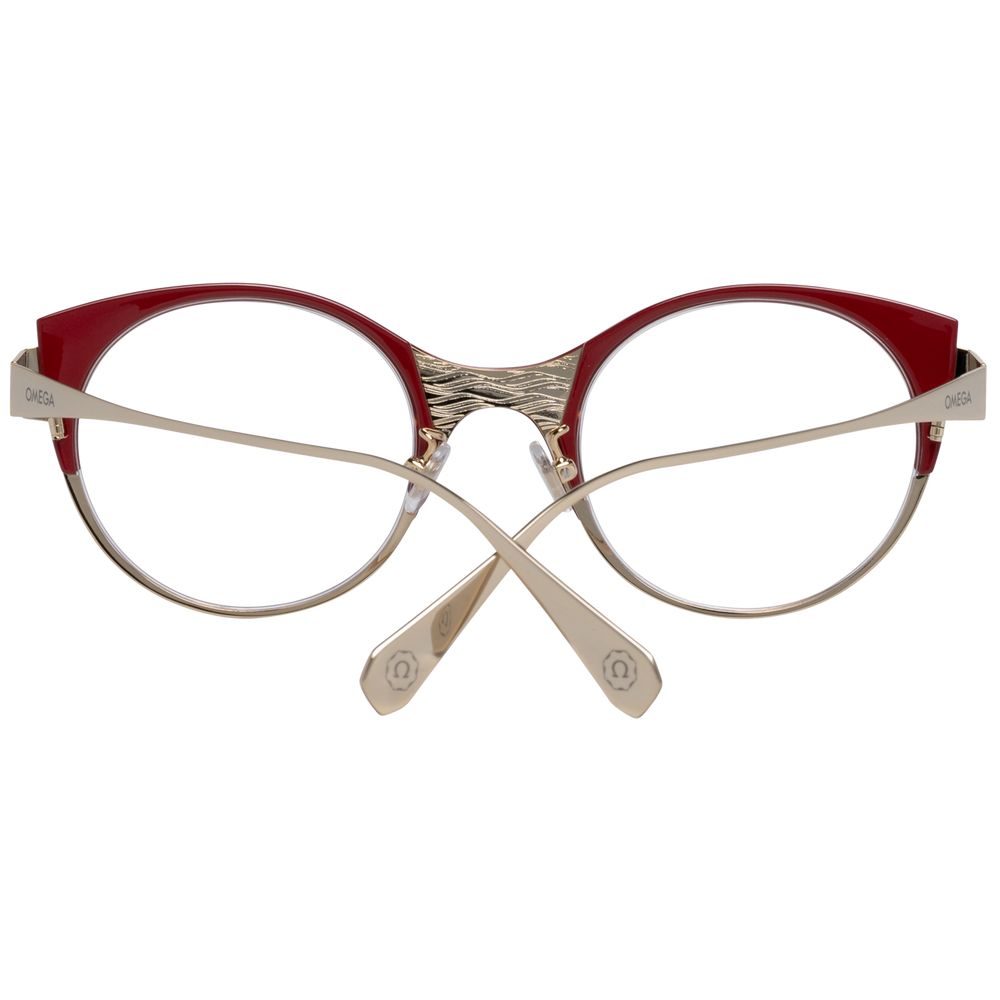 Omega Red Metal & Plastic Glasses (Frames)