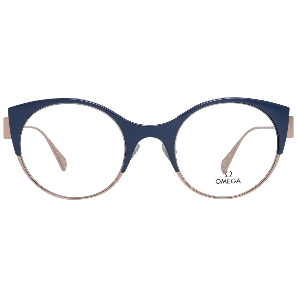Omega Blue Metal & Plastic Glasses (Frames)