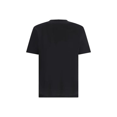 Balmain Black Cotton T-Shirt