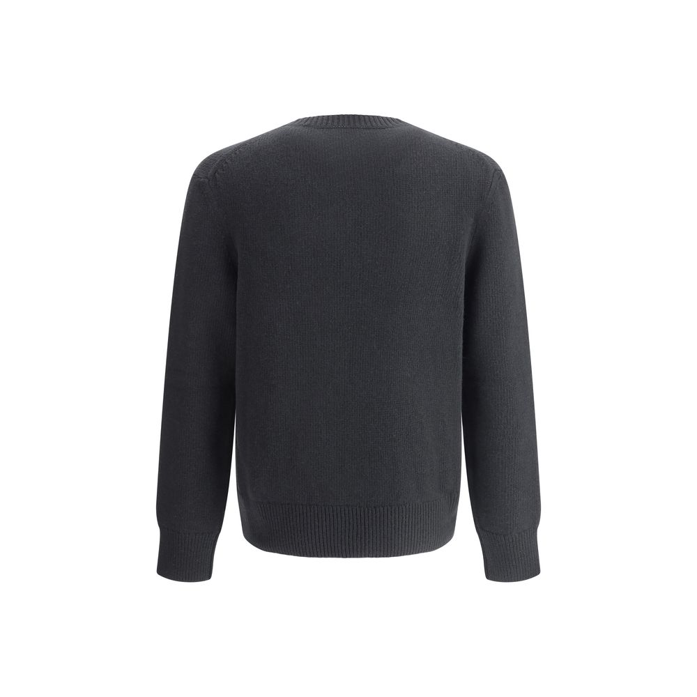 Burberry Black Wool Sweatshirt