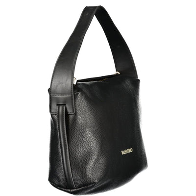 Mario Valentino Nero Polyurethane Women Shoulder Bag