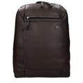 Piquadro Brown Leather Backpack