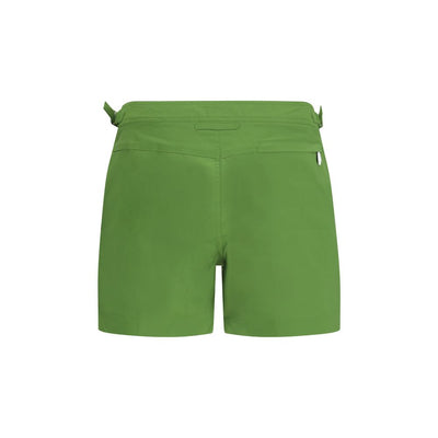 Tom Ford Green Polyester Swim Shorts
