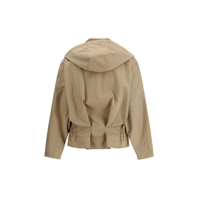 Fendi Beige Cotton Full-Length Jacket